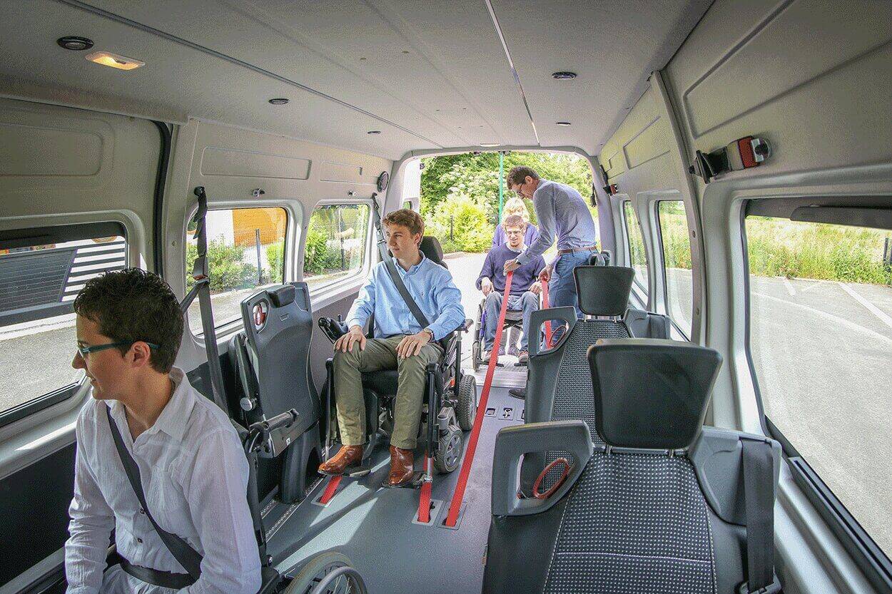 Let's traveling with this wheelchair friendly minivan