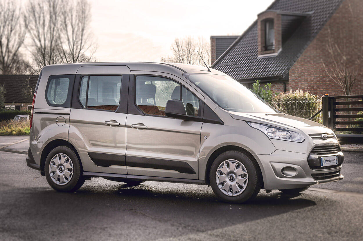 You can hire an weelchair-accessible van with modularity