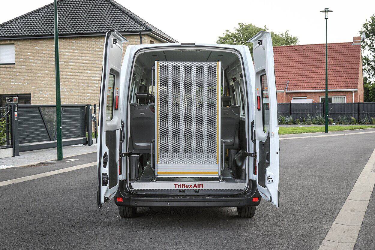 The access ramp is easy to use.