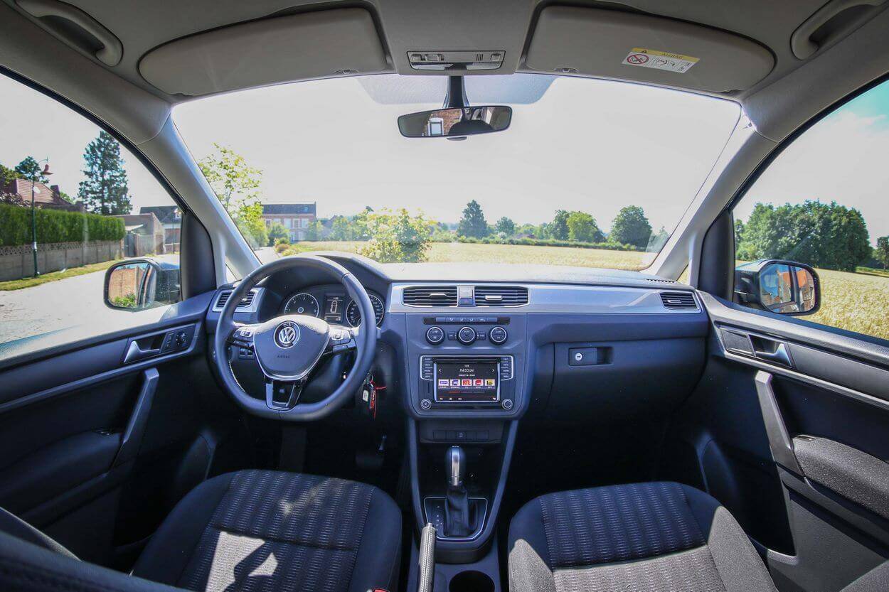 This wheelchair friendly Volkswagen Caddy Maxi is adapted to long ways with a disabled person