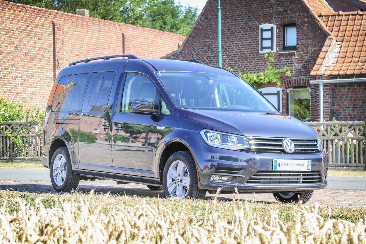 The Caddy Maxi is one of the most appreciated wheelchair van in Europe.