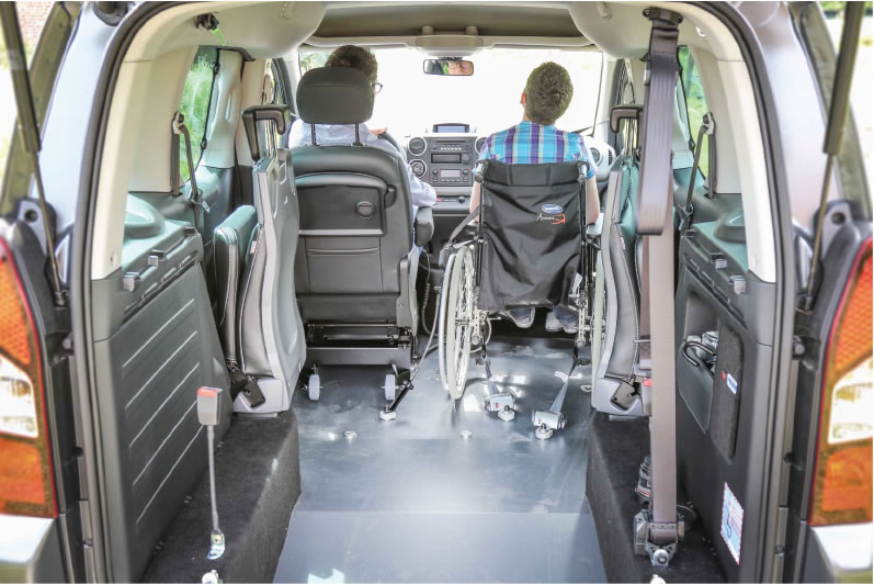 Up Front conversion - Wheelchair accessible vehicles
