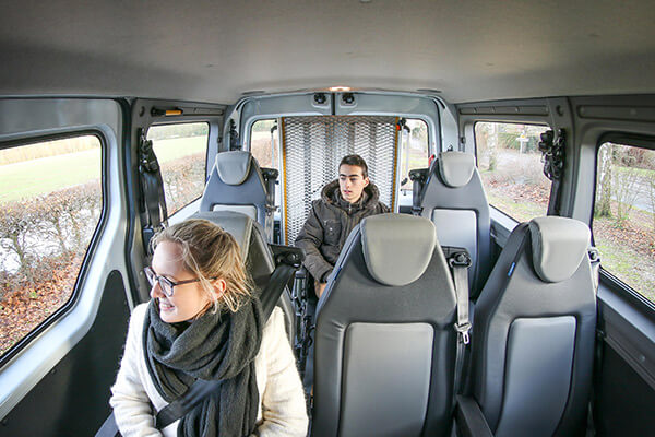 The wheelchair-friendly Renault Master's the seats can easily be moved or removed The wheelchair-friendly Renault Master's the seats can easily be moved or removed