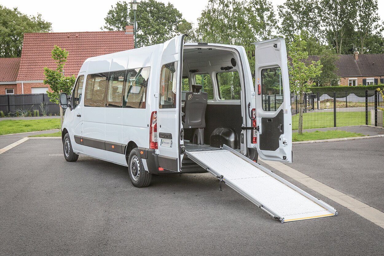 The wheelchair accessible Renault Master is perfect for each ride The wheelchair accessible Renault Master is perfect for each ride